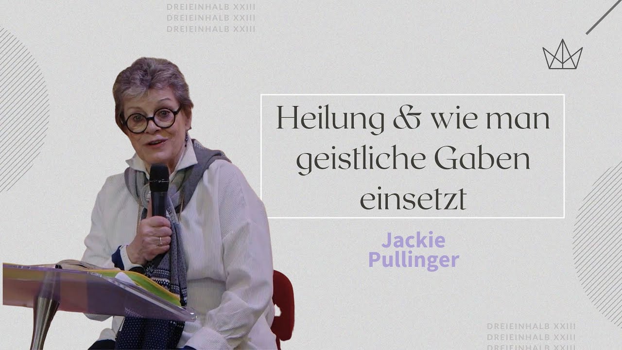 Workshop | Healing & How To Use Spiritual Gifts | Jackie Pullinger | dreieinhalb 2023