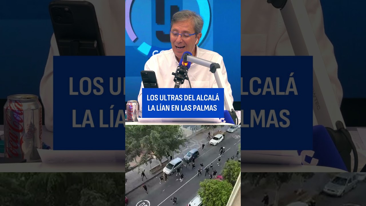 🚨 Los ultras del Alcal&aacute; la l&iacute;an en Gran Canaria | Pelea antes del partido ante Las Palmas Atl&eacute;tico