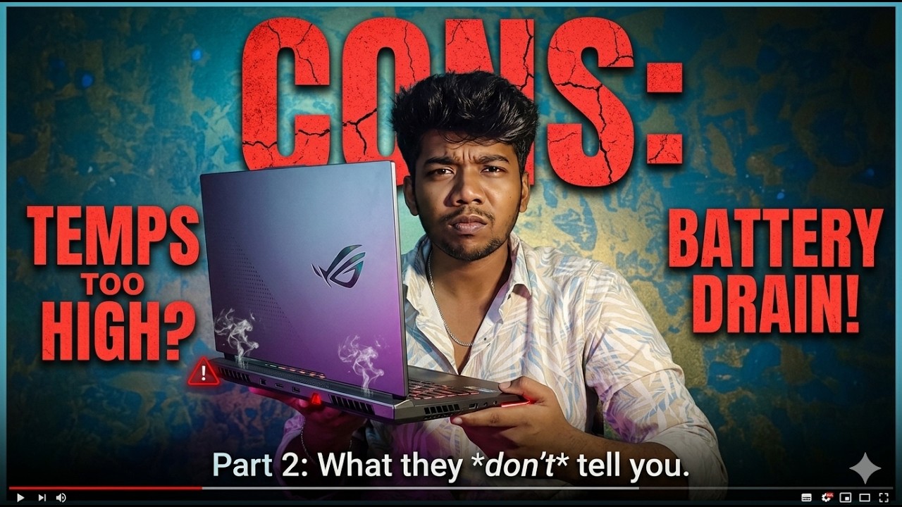 Asus Rog Strix G16 Review Cons Part 2 #asus