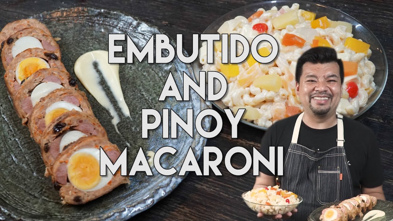 Noche buena Ideas, Embutido and Pinoy Macaroni Salad | Chef Gino Gonzalez