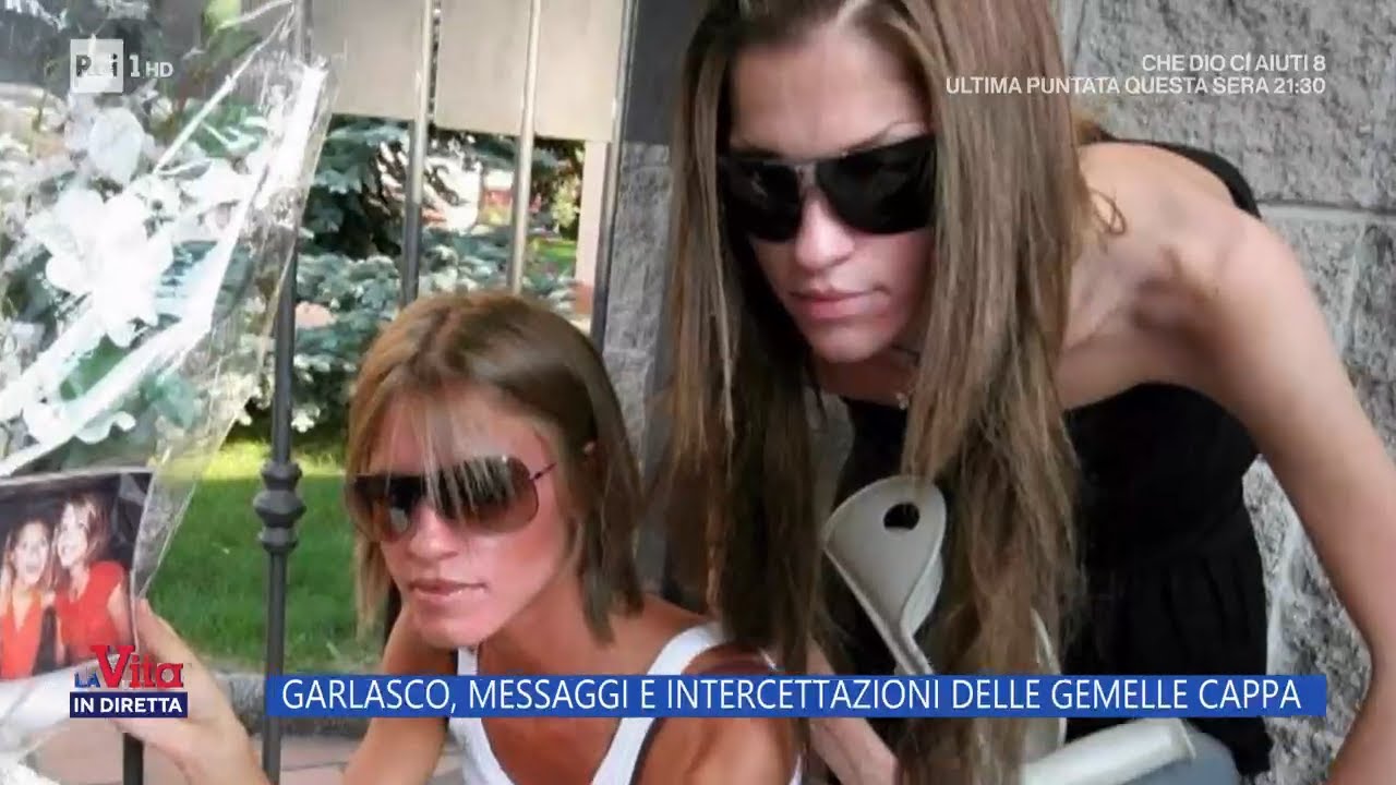 Garlasco: 280 sms delle Gemelle Cappa ora al vaglio della procura - La vita in diretta 15/05/2025