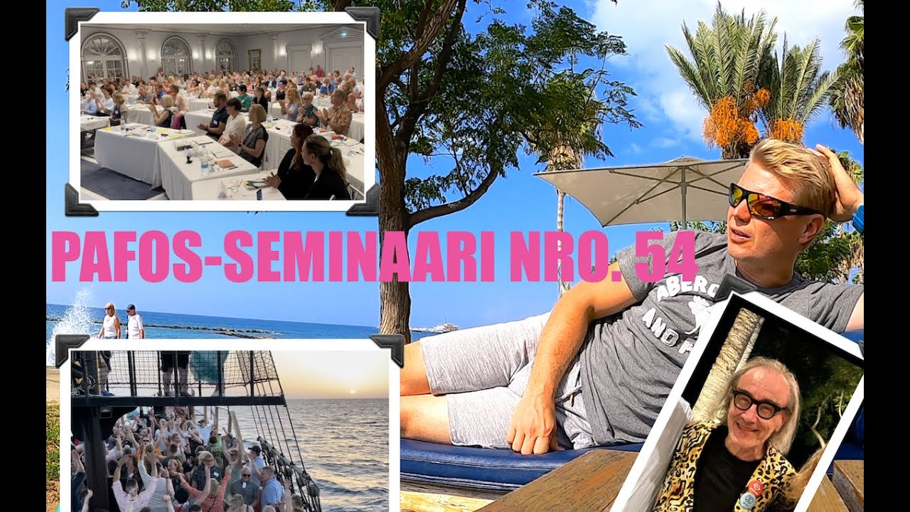 Pafos-seminaari nro. 54.  (2022). Kyll&auml;p&auml;s se pist&auml;&auml;kin ajattelemaan😊. Esa Saarinen on ihan parasta