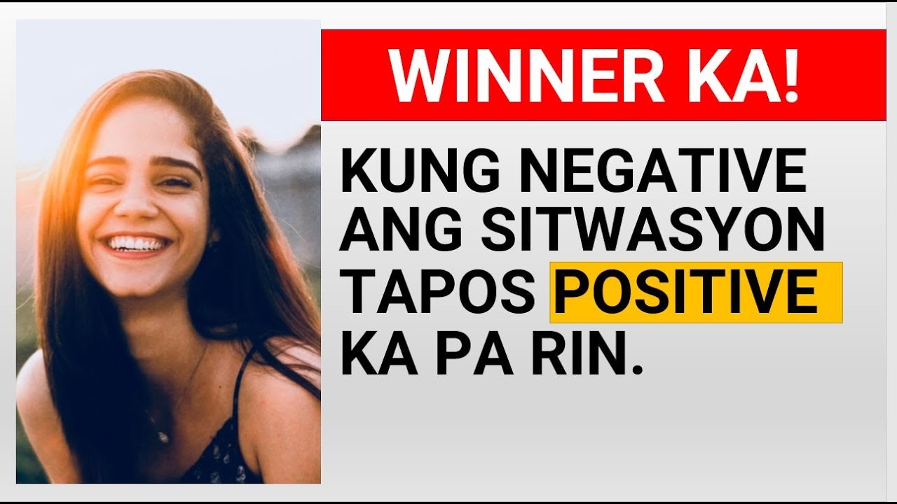 ETO DAPAT ANG ATTITUDE SA SUNOD SUNOD NA PROBLEMA