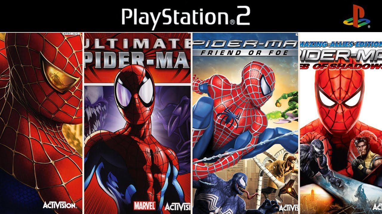 Игры о Человеке-пауке для PS2