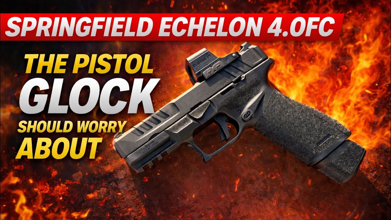 Новый Springfield Echelon 4.0FC — пистолет, о котором Glock должен беспокоиться.