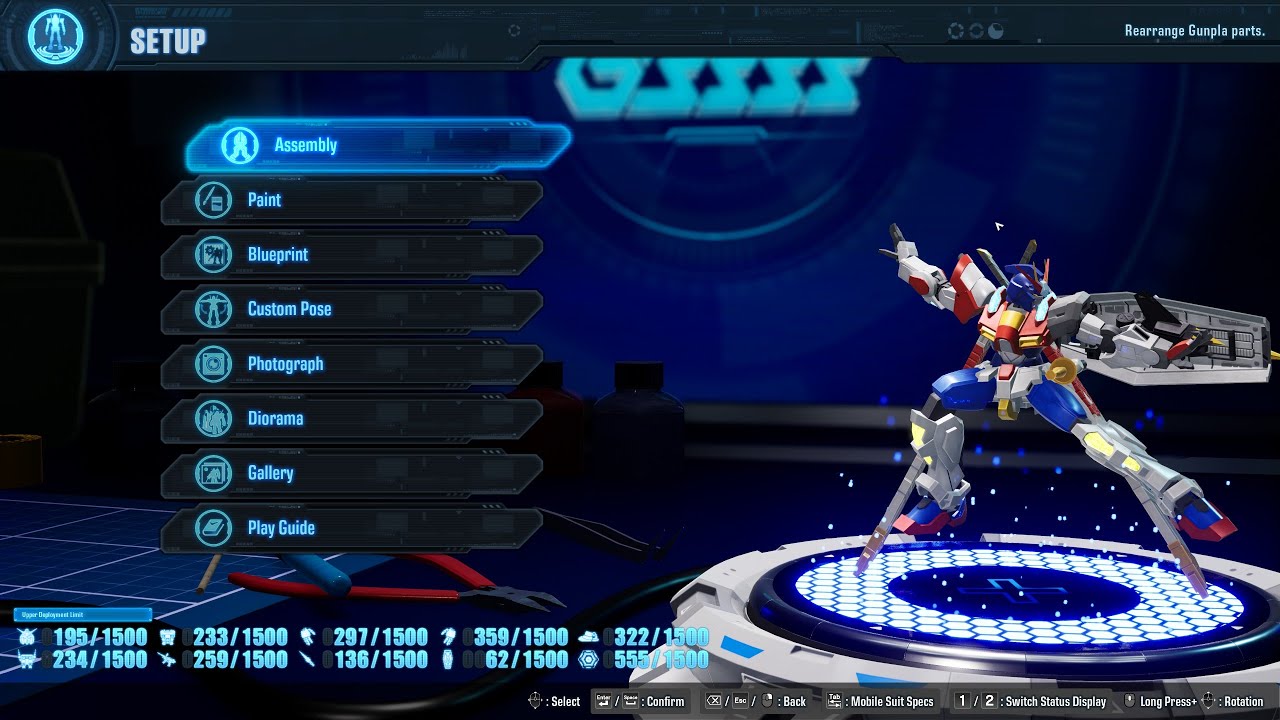 Gundam Breaker 4 - Endgame Martial Artist build for Newtype Difficulty!