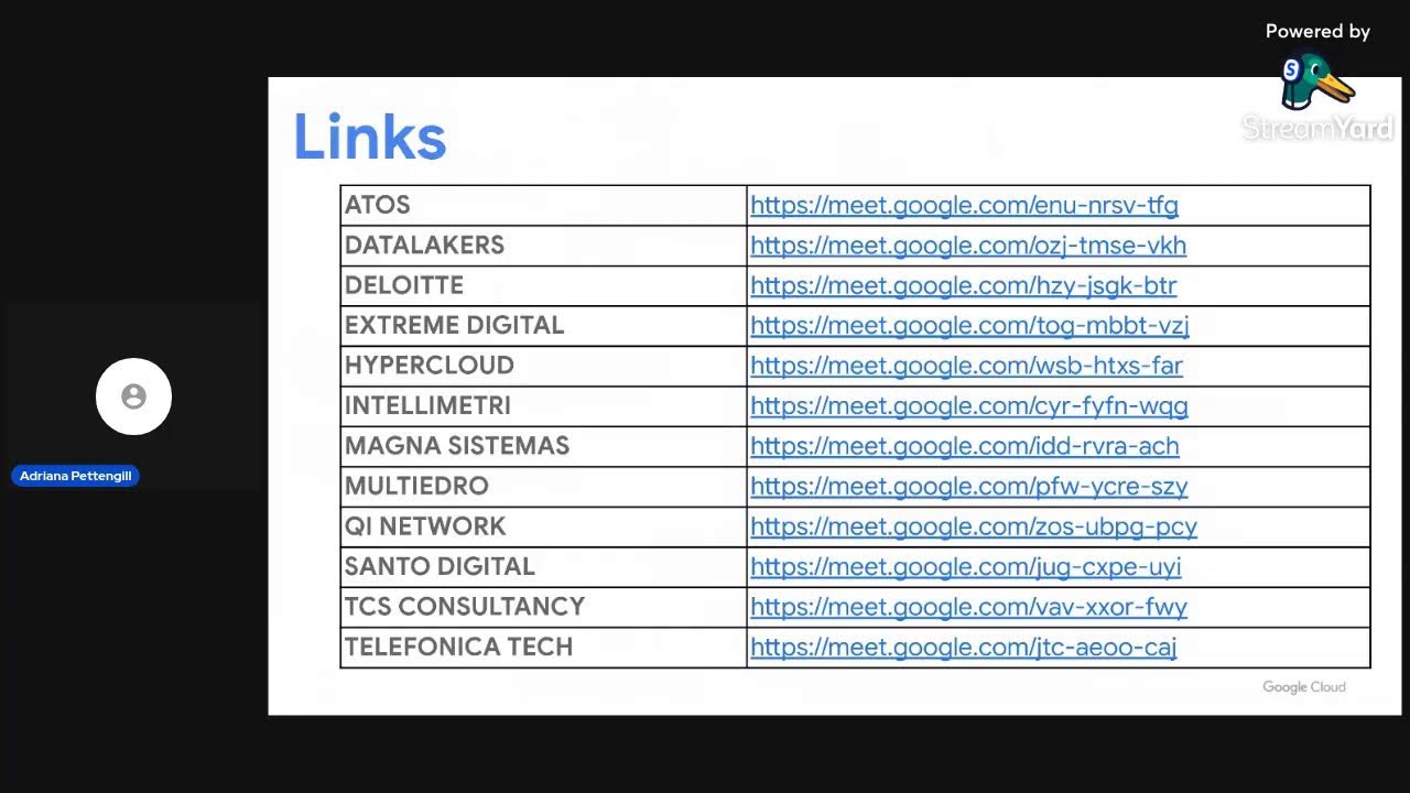 Feira de Oportunidades com Google Cloud Partners