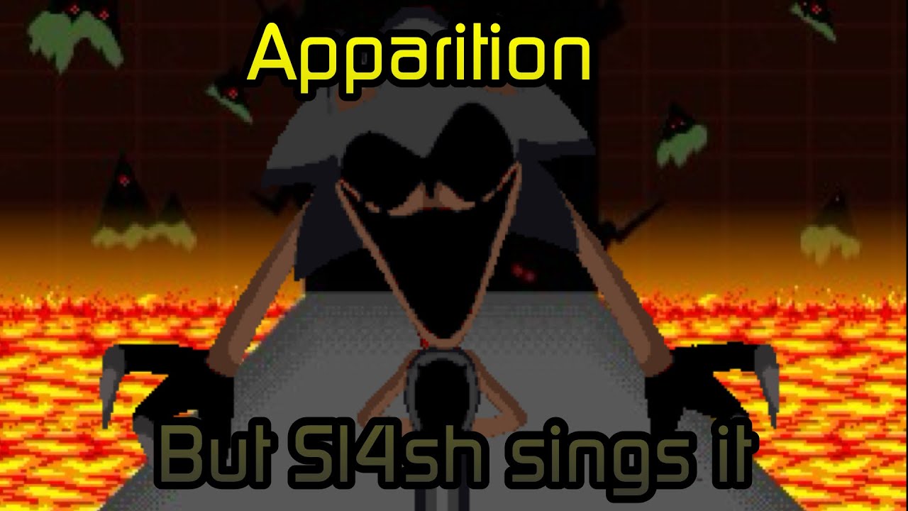FNF Apparition V2, but Sl4sh sings it | FNF Cover