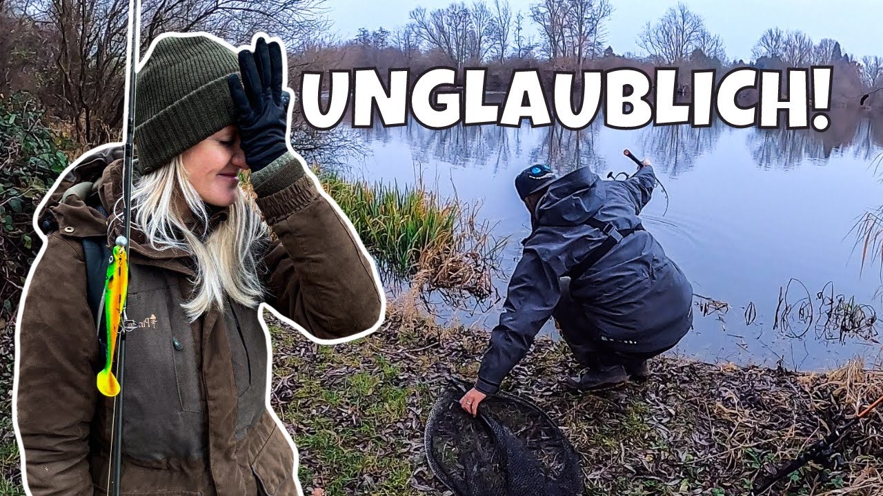 WAS ist diesem Fisch passiert ❓❗ | Angeln am See und Mittellandkanal | Zander und Hecht im Winter |