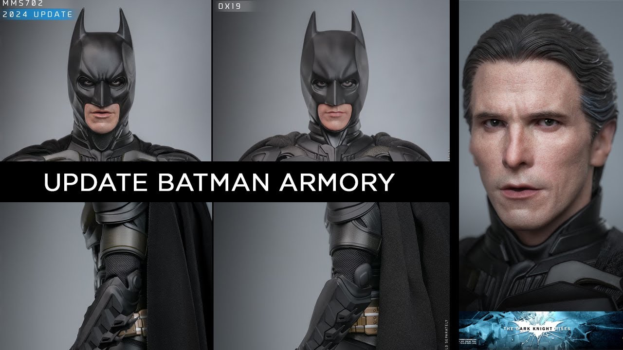 Hot toys Batman Armory Dark Knight Rises Upgrade