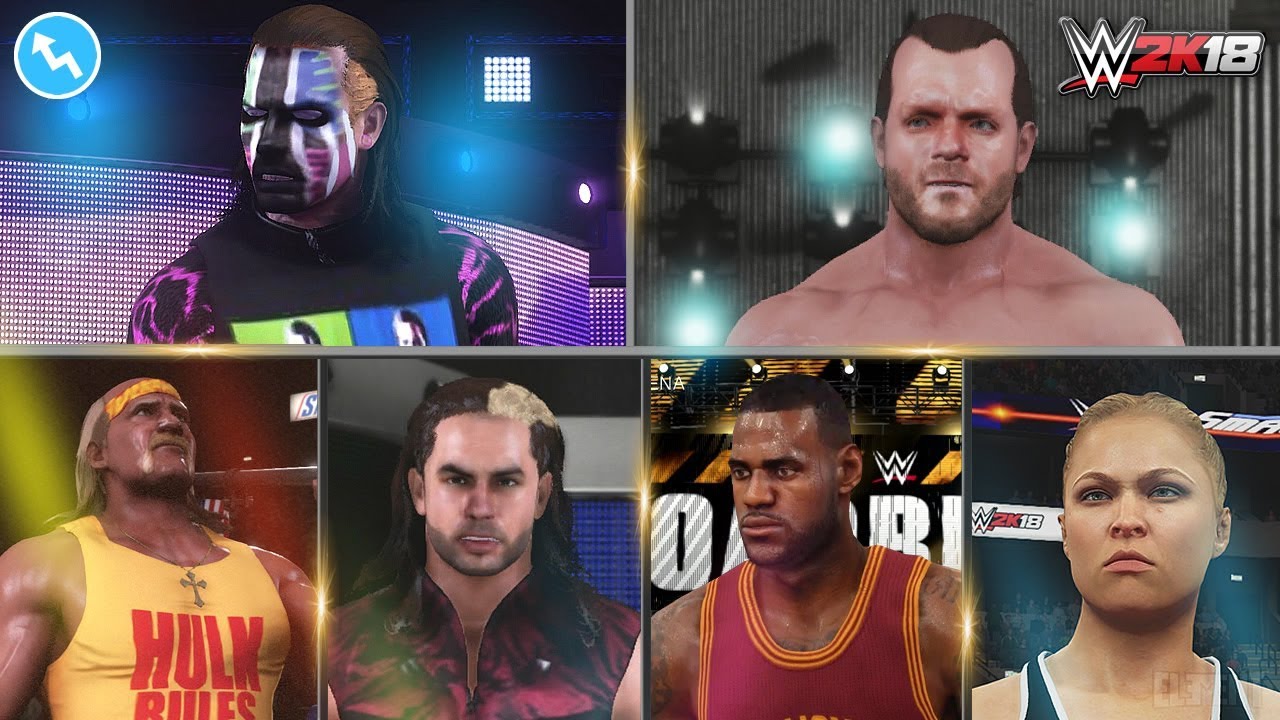 12 WWE 2K18 Created Wrestlers That Will Make You Pass Out! (Amazingly Real)