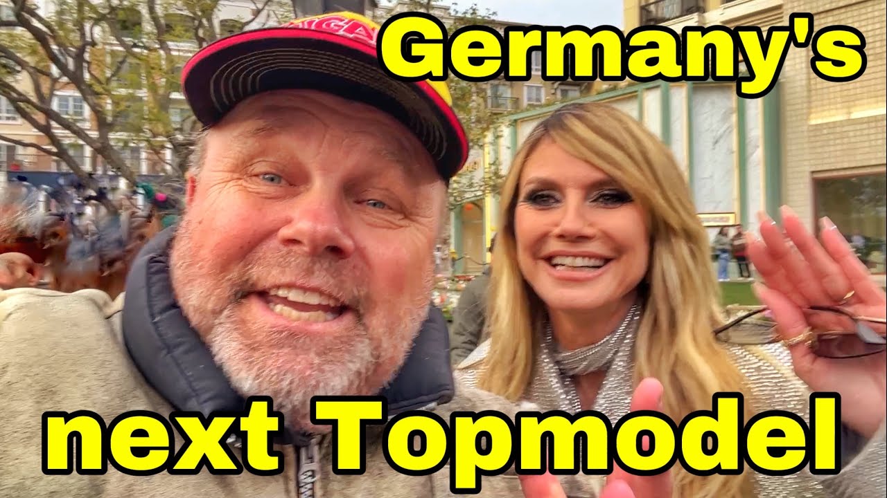 Germany's next Topmodel filming on Hollywood Blvd and the Americana Mall in Glendale  2025