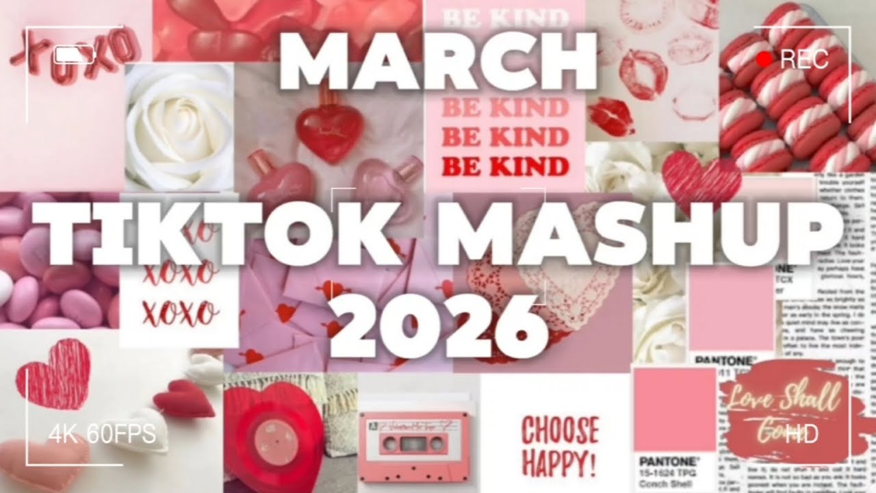 TIKTOK MASHUP 2026!!❤️🤍