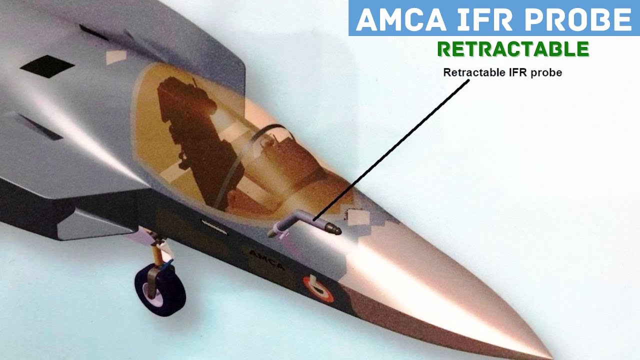 AMCA retractable refueling probe development | Buddy refueling POD development