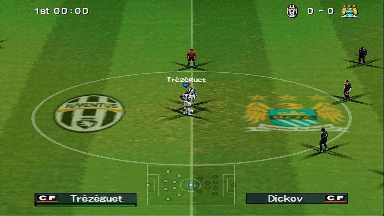 PES 6 - Juventus vs Manchester City