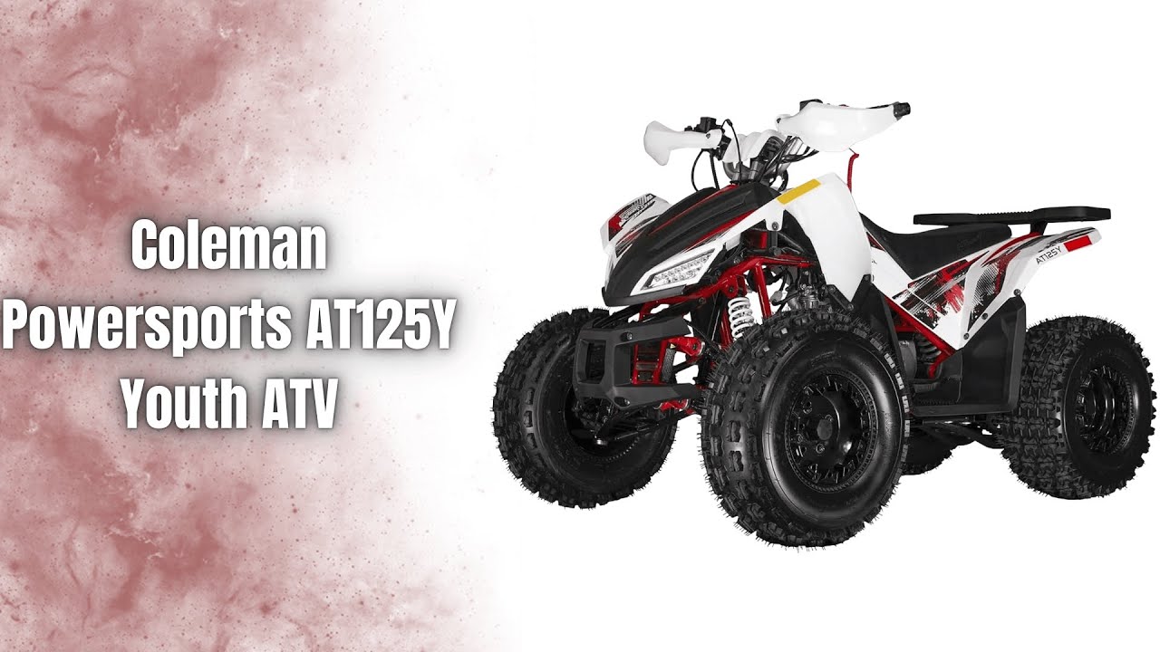 Coleman Powersports AT125Y Youth ATV Review | 120cc Off-Road Power for Young Riders!