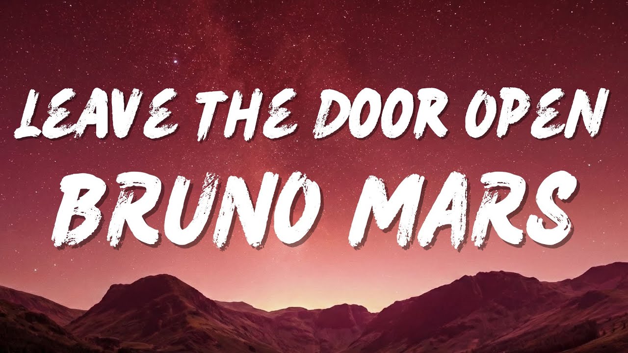 Bruno Mars - Leave the Door Open (Lyrics)