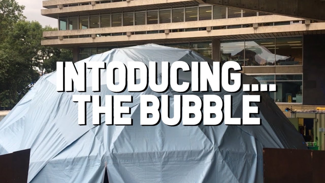 Introducing our new venue....The Bubble