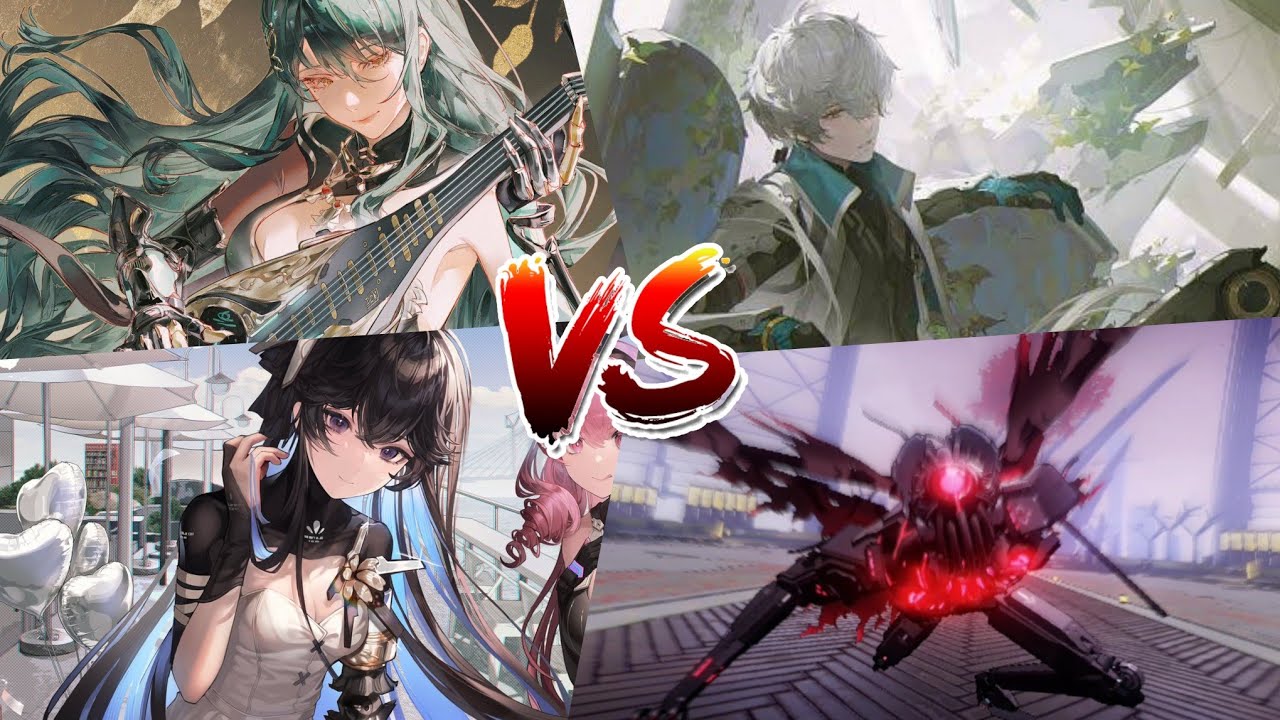 【Punishing: Gray Raven】 COOP Boss Fight | (Selena, Wanshi, & Hanying) vs NIGHTMARE Gabriel