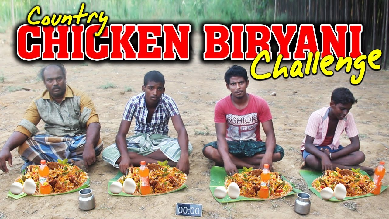 COUNTRY CHICKEN BIRYANI EATING CHALLENGE | Traditional Chicken Biryani| Amazing Challange