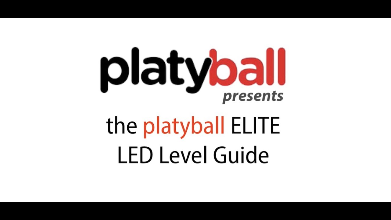 The Platyball Elite LED Level Guide