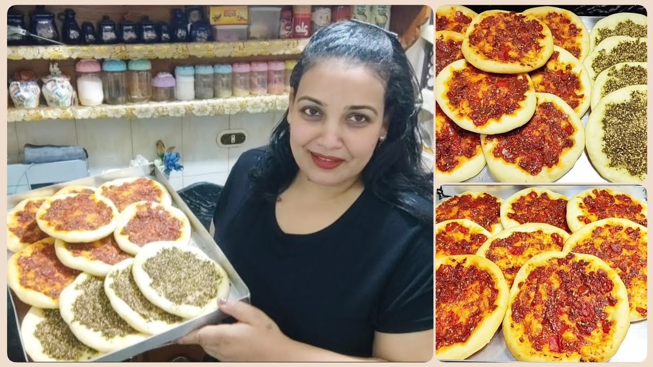 مناقيش صيامي للفطار والعشا والرحلات بحشوتين اجمل من بعض💥 معجنات صيامي
