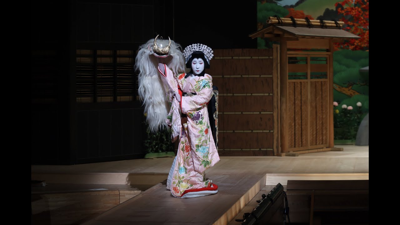 第二回梅笑会　義太夫「本朝廿四孝 奥庭狐火の段」 出演 中村芝のぶ・尾上右近