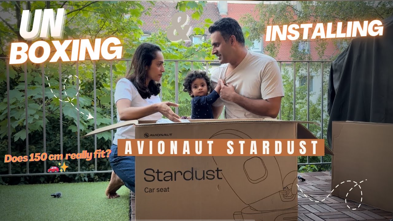 Avionaut Stardust Car Seat Unboxing & Installation | New Model Review!