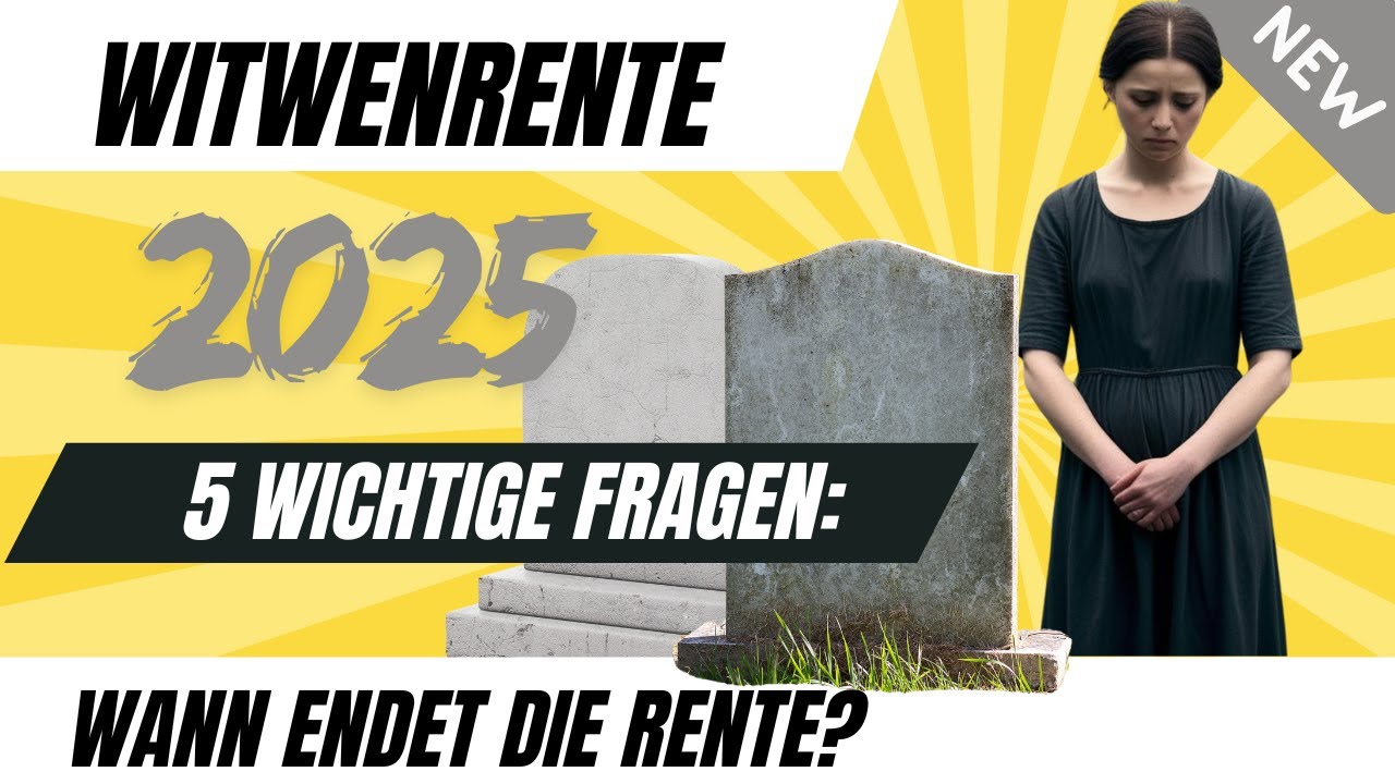Todesfall - Witwenrente: Wann endet die Rente des Verstorbenen?