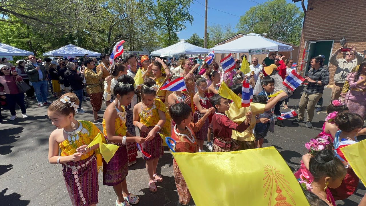 Songkran 2024 Celebration at Wat Phrasriratanaram St. Louis, Mo