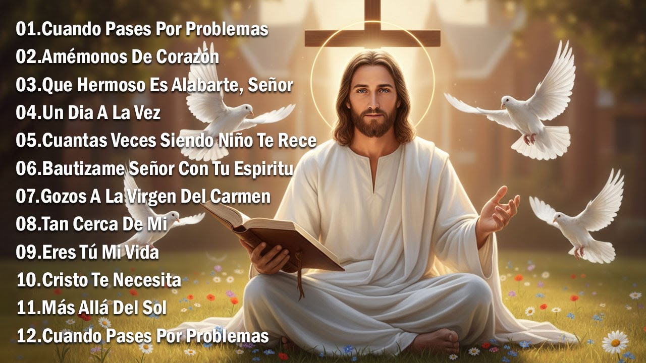 ALABANZAS CATÓLICAS QUE ALIVIAN EL ESTRÉS Y LA ANSIEDAD 🙏🏻🙏🏻TOP 100 MÚSICA CATÓLICA 2025
