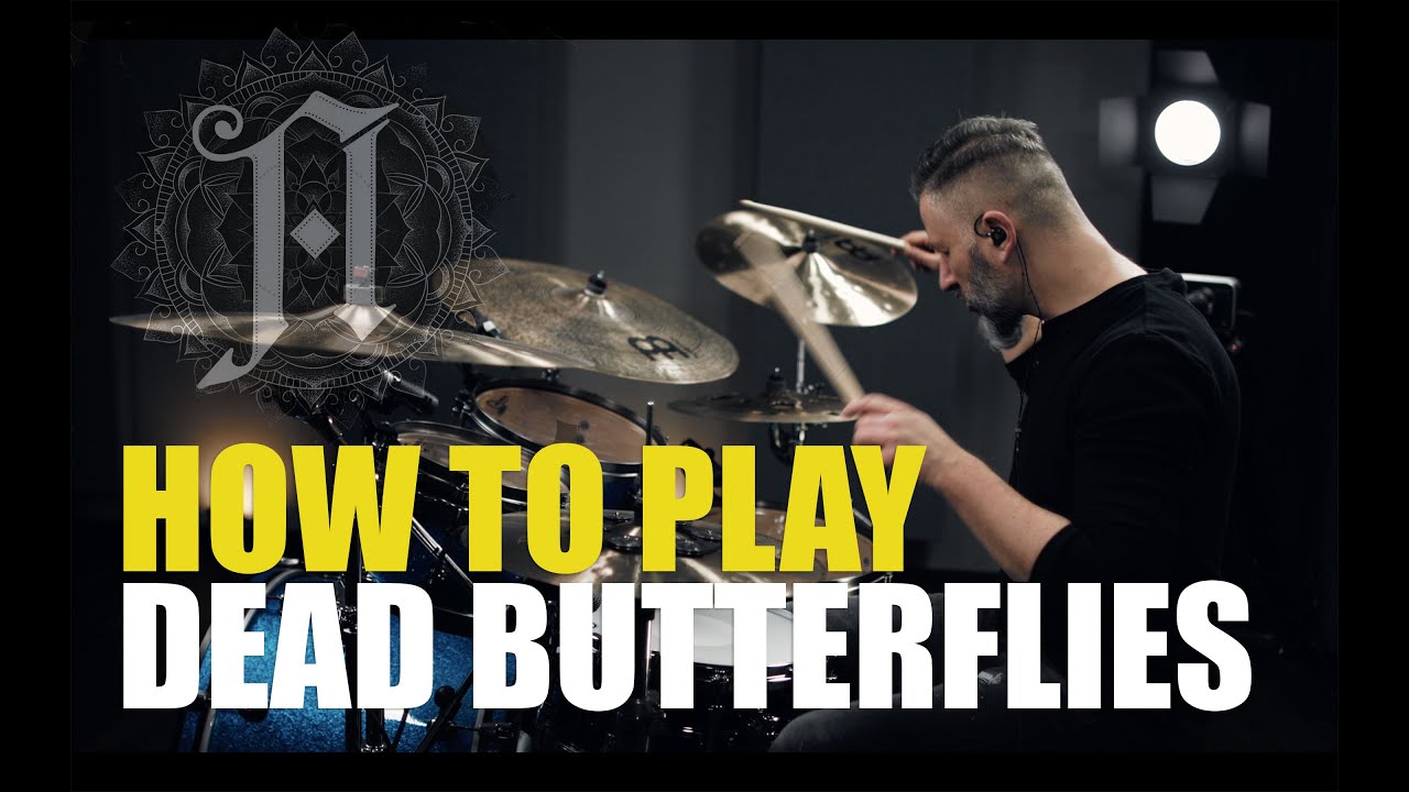How to play Dead Butterflies by Architects (Drum Lesson)