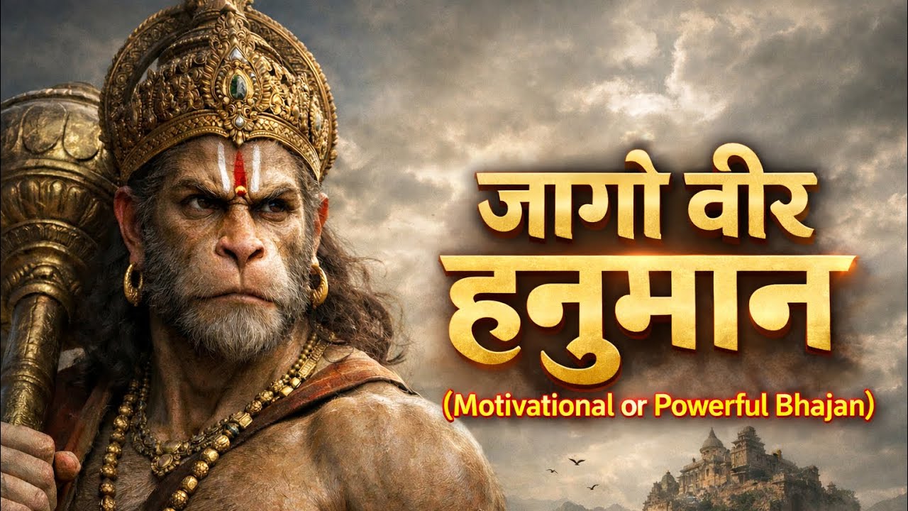 Jaago Veer Hanuman ! जागो वीर हनुमान ! Motivational or Powerful Bhajan ! Shree Hanuman Ji New Bhajan