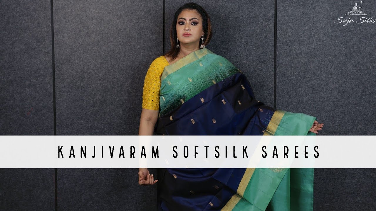 Kanjivaram soft silk saree | Suja Silk
