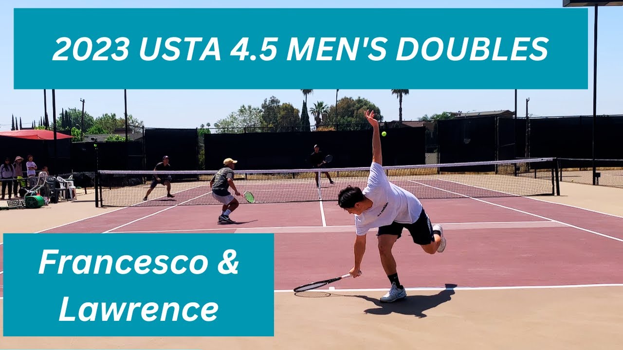 USTA 4.5 Men's Doubles Match #2 (Francesco & Lawrence) 2023