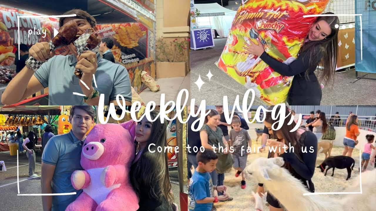 COME W ME TO THE STATE FAIR || + RIDES & MORE || VLOG #2 ⭐️
