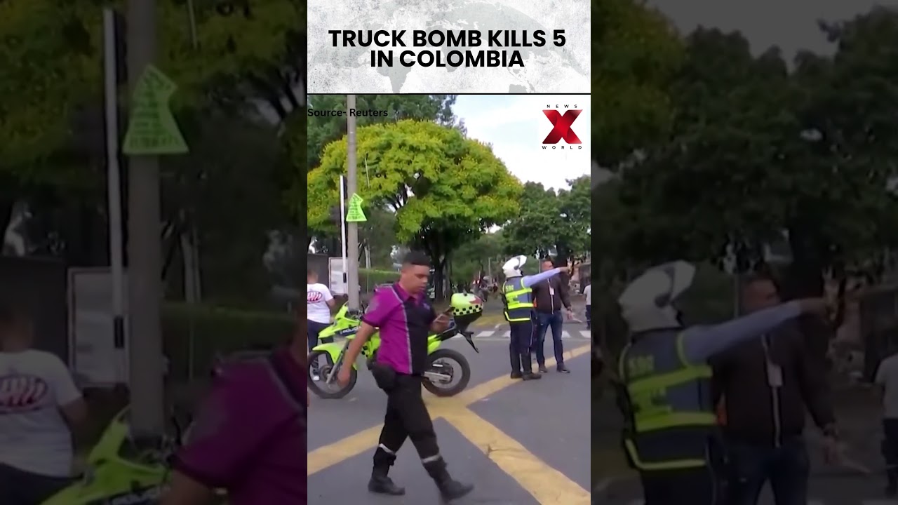 #columbia | Truck Bombing Kills Five At Colombian Military Base | NewsX World