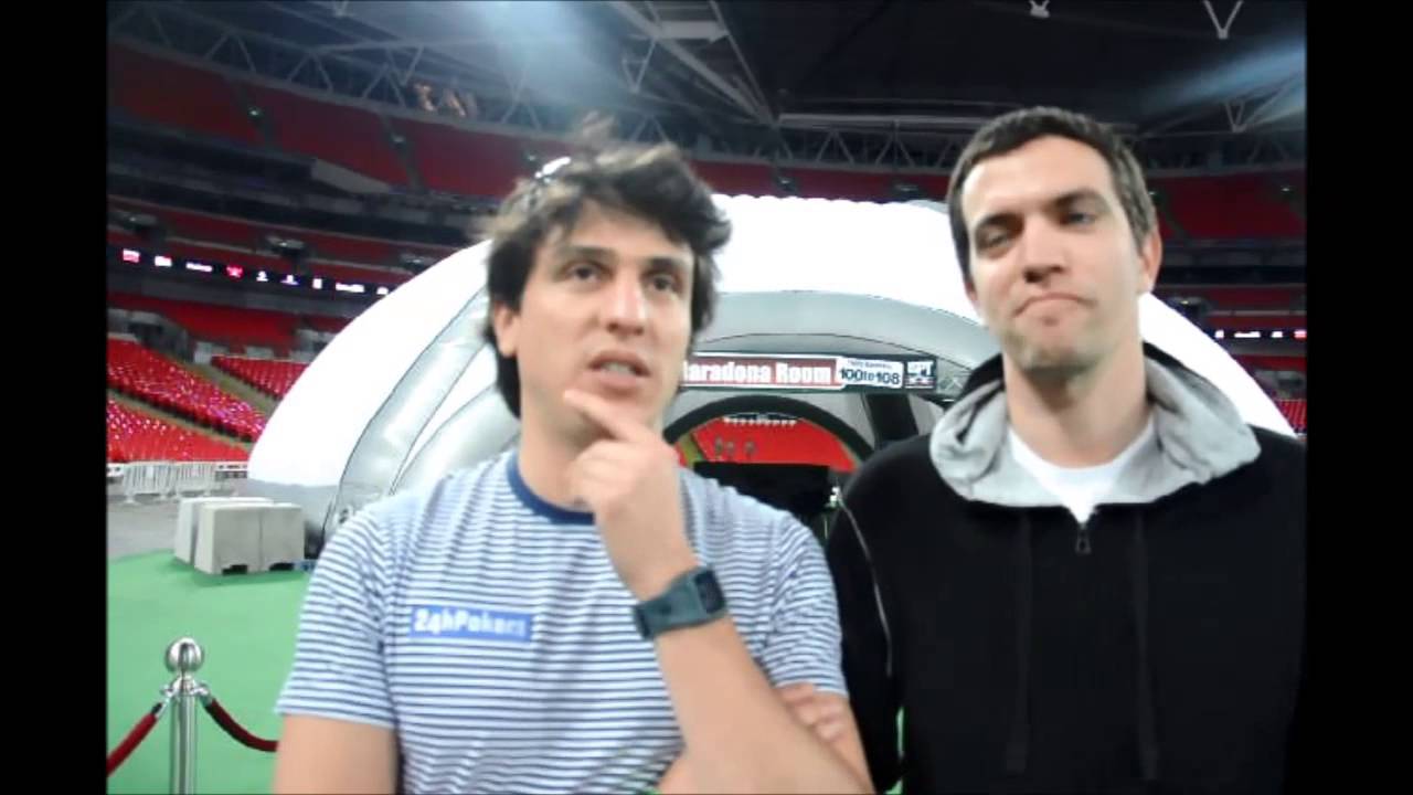 ISPT Wembley 2013 - Par de Andrés no final do Dia 2B do Main Event