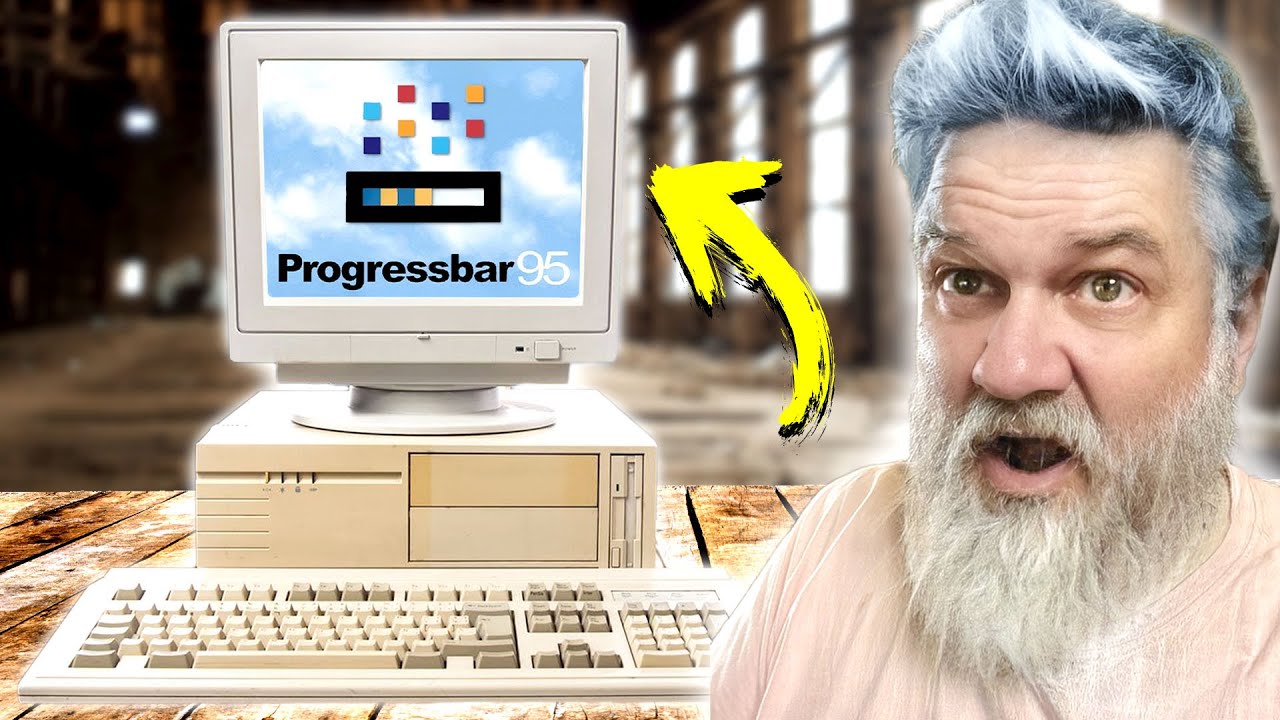Game INSANO ACHADO em um PC de 30 Anos Atrás | Progressbar95