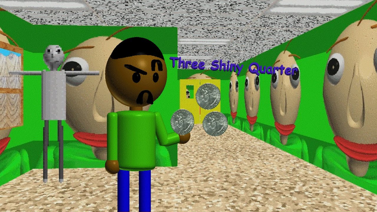 CAG - I GOT THREE SHINY QUARTER!!! | Baldi Has Brothers (Baldi's Basics 1.4.3 Mod)