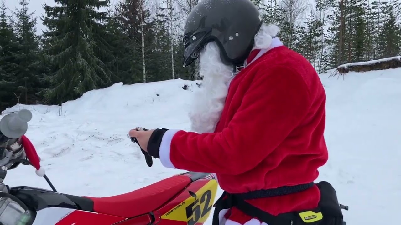 Joulupukin salaiset enduro seikkailut