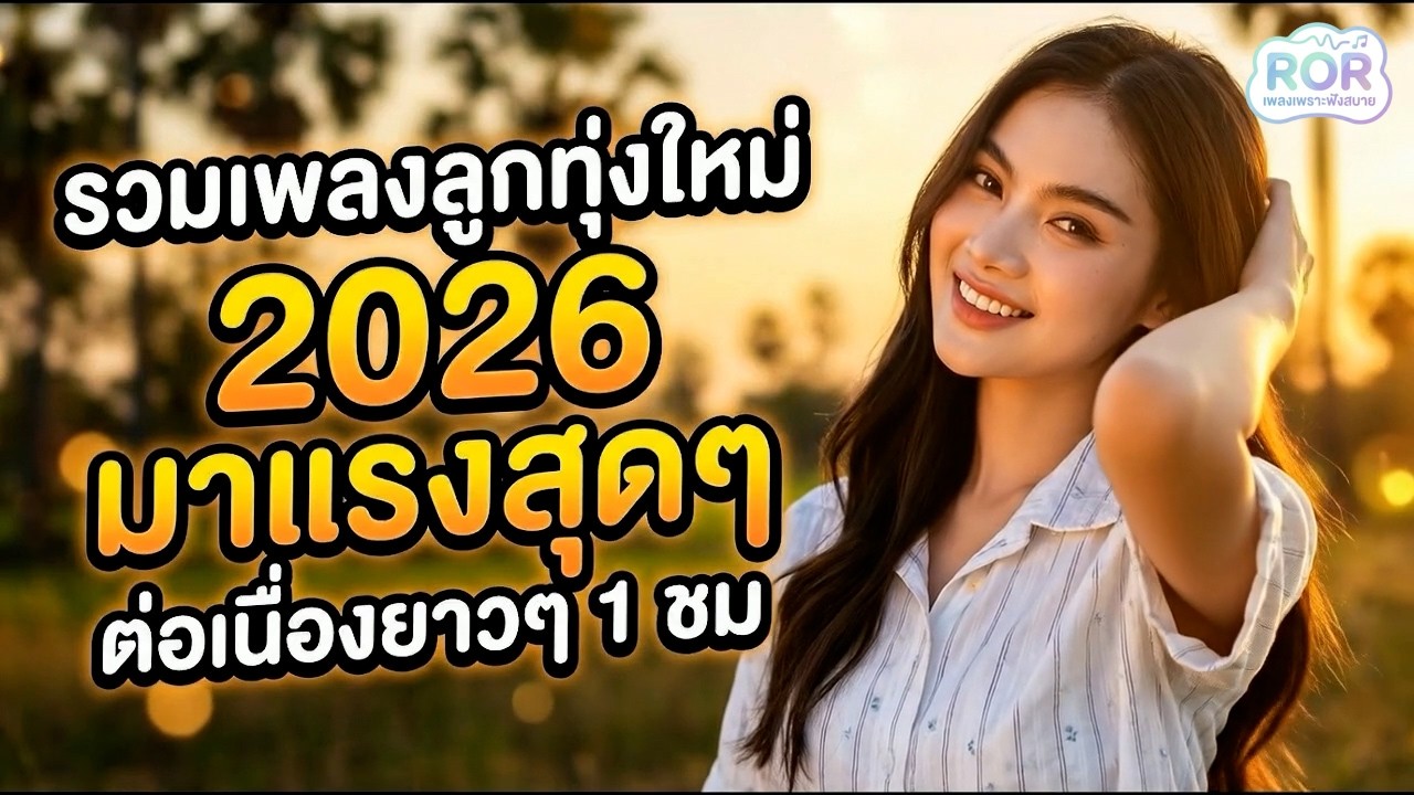 รวมเพลงลูกทุ่งอกหัก เศร้าๆ มาแรง 2026 🌧️ ฟังยาวต่อเนื่อง