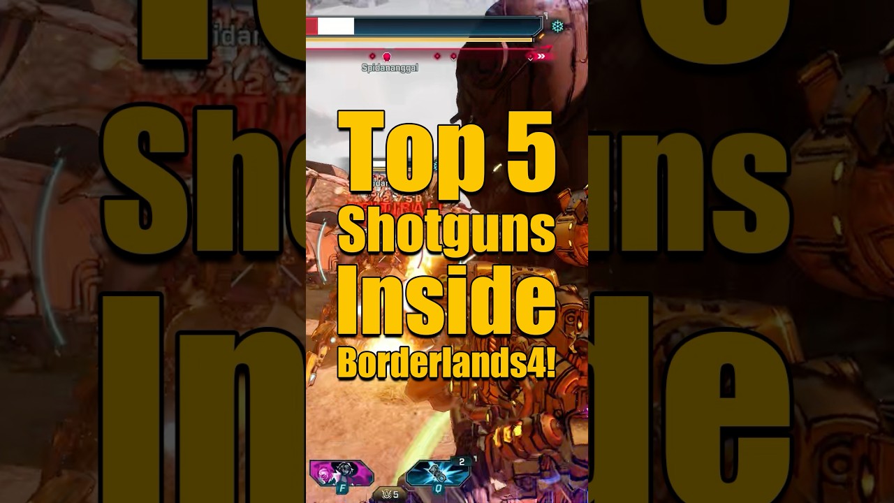 Top 5 Shotguns Inside Borderlands 4!