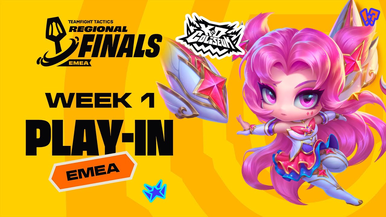 WEEK 1 PLAY-INS - EMEA #TFTRegionalFinals - K.O. Coliseum [EN Broadcast]