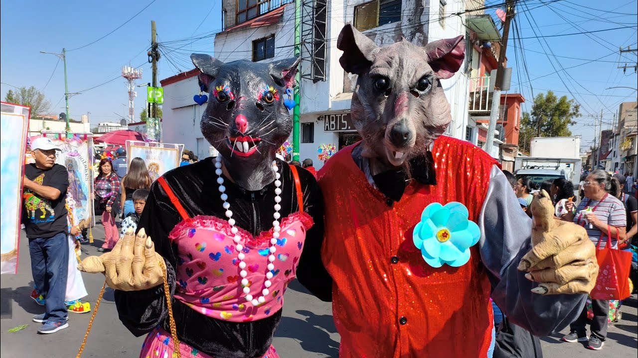 Fiesta de los 4 barrios 2025, Xochimilco, ciudad de M&eacute;xico.