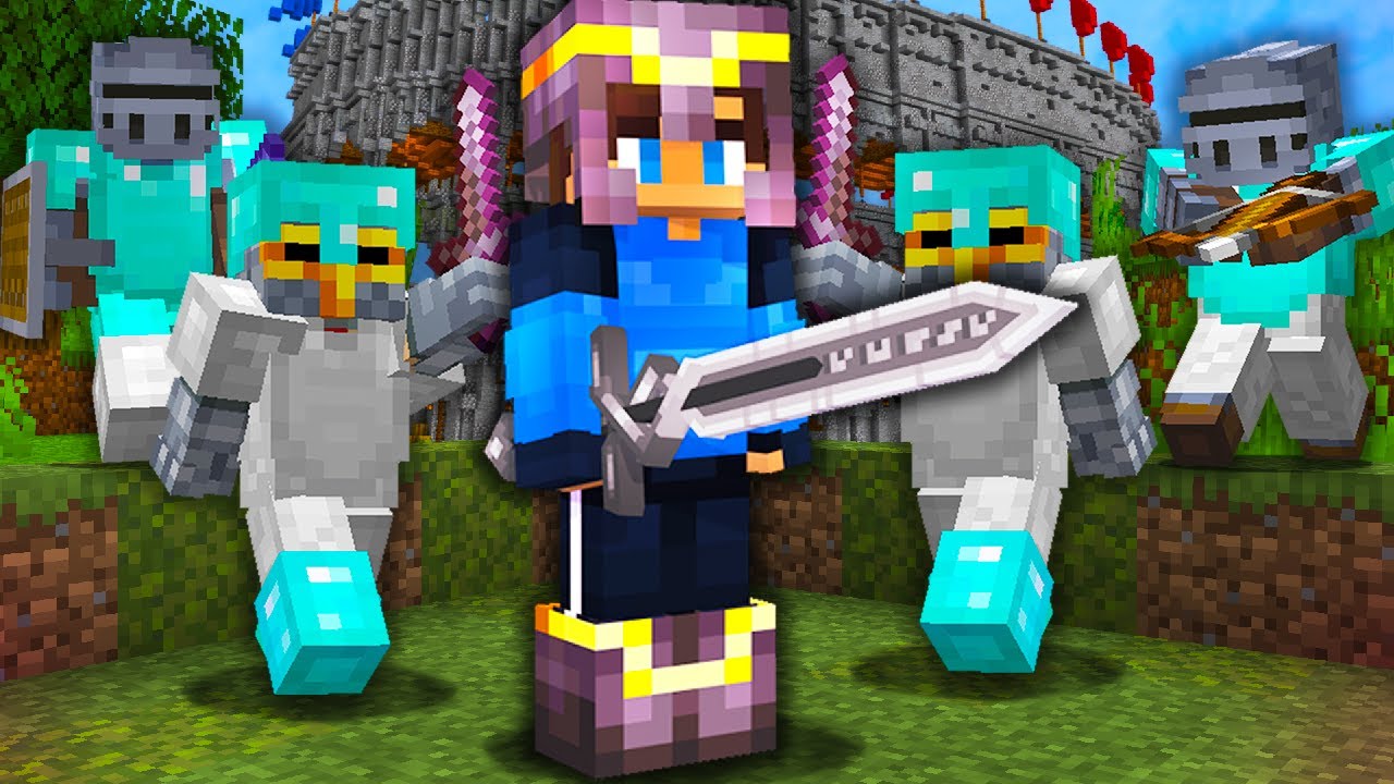 I Survived Minecraft's Warrior Experiment