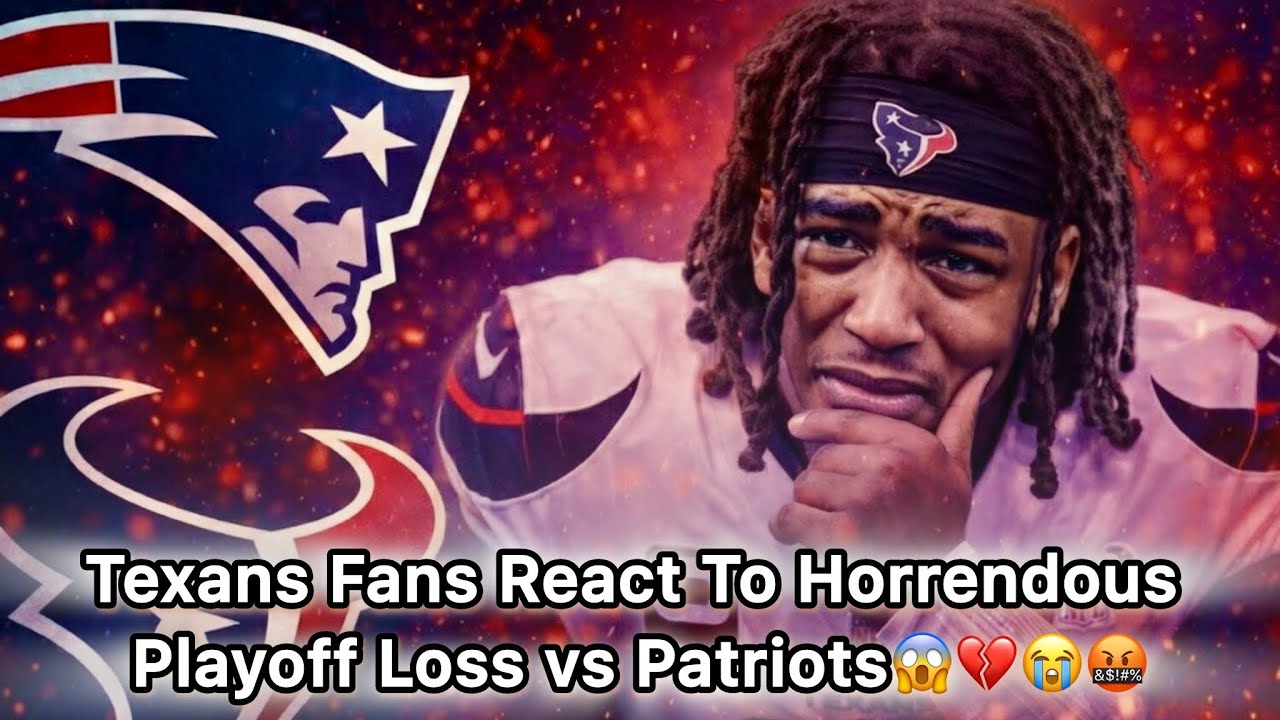Texans Fans React In PURE DISBELIEF As CJ Stroud Sends The Team To Cancun after Patriots Loss!!!💔🏈