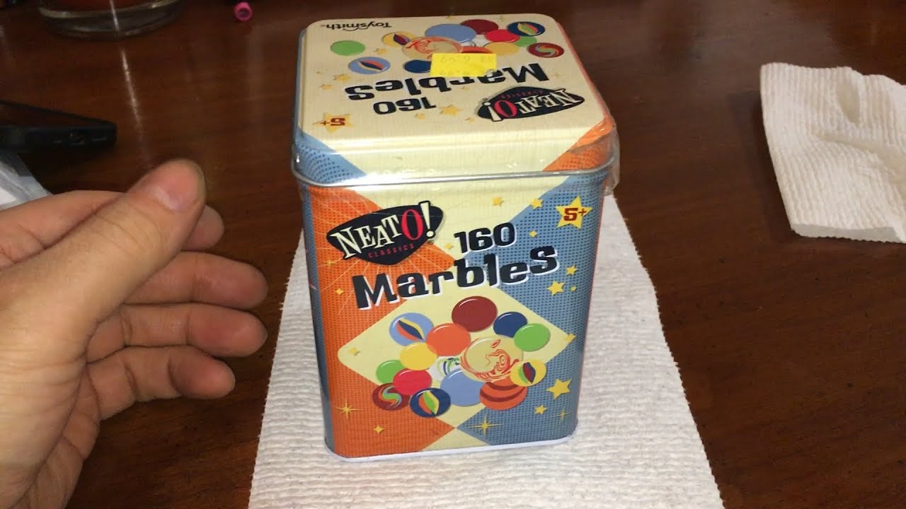 Tractor Supply Clearance Neato Classics 160 Marbles unboxing