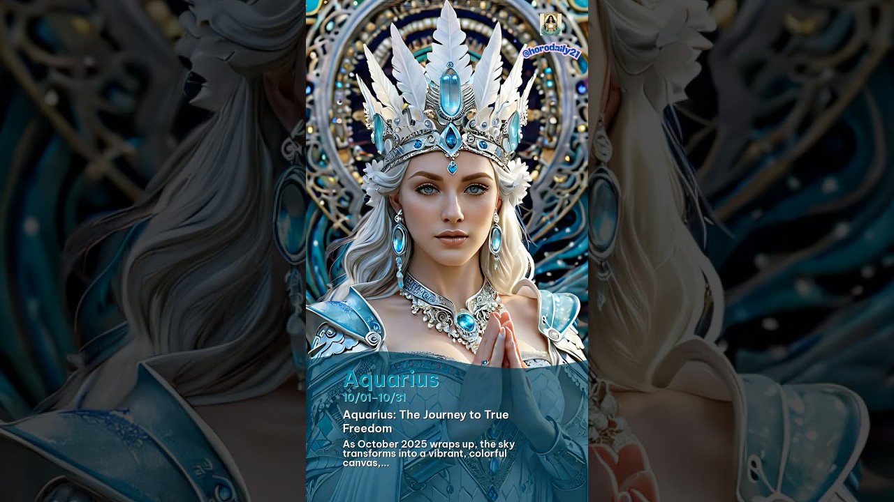 Aquarius October 2025: The Journey to True Freedom #aquarius #sweetlove #beauty