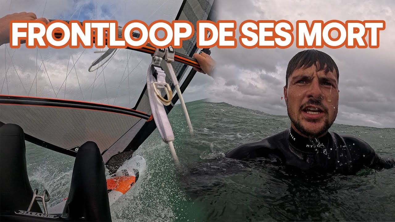Une bonne session a envoyer des FRONTLOOP - WINDSURF WAVE